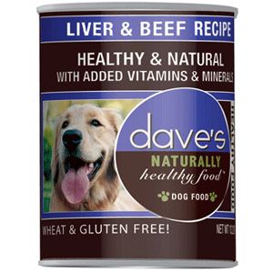Daves Naturally Healthy Liver & Beef Canned Dog Food 13oz 12 Case  Daves, daves, pet food, naturally health, liver, beef, Canned, Dog Food